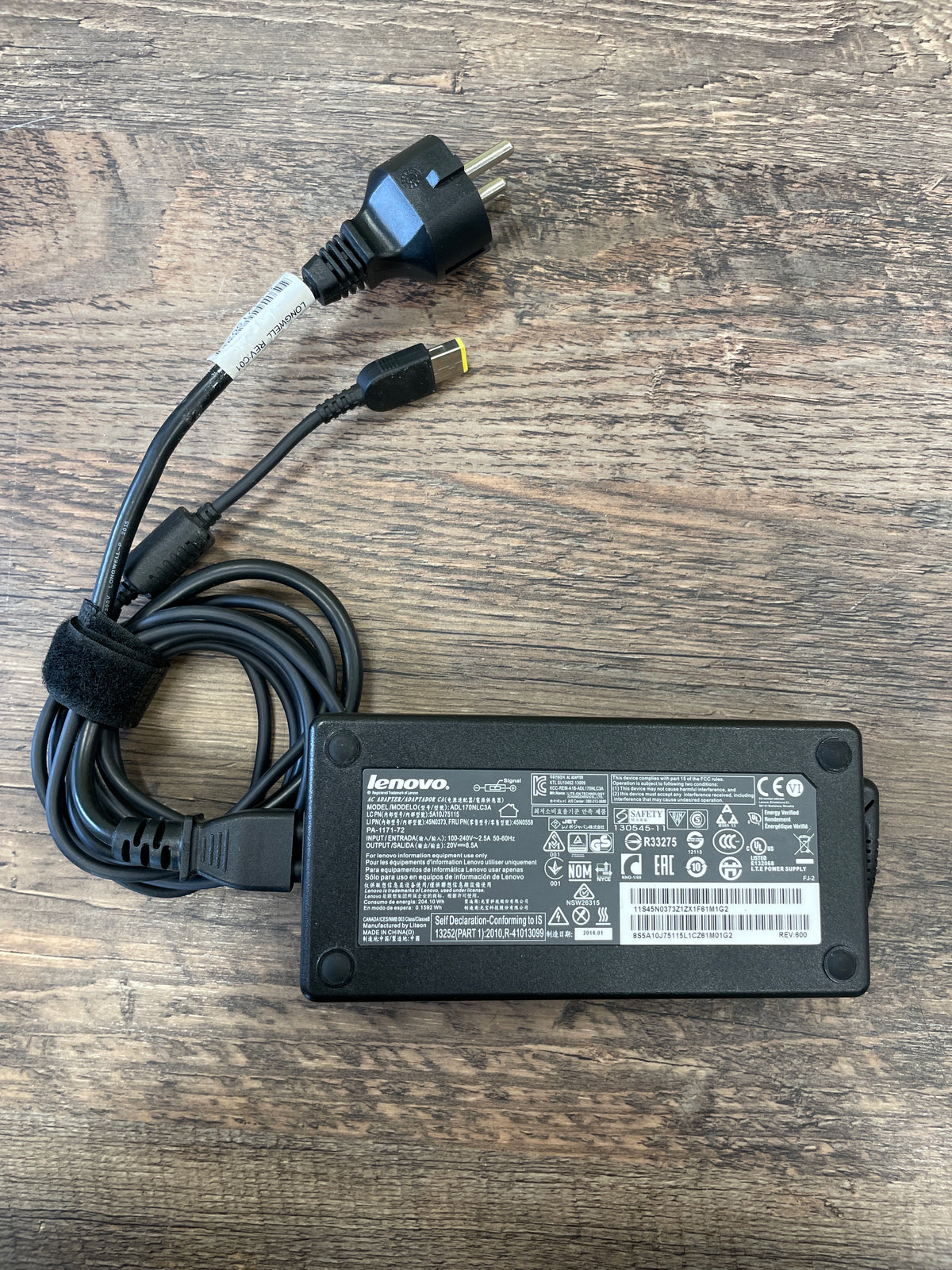 Portatīvā datora lādētājs 170W Lenovo