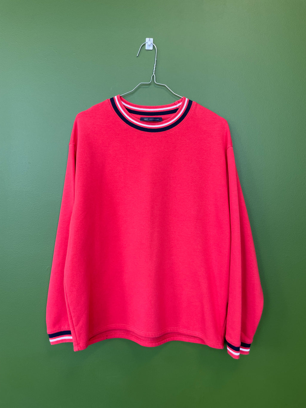 Spilgti sarkans dzēmperis / M izmērs / M&S Collection