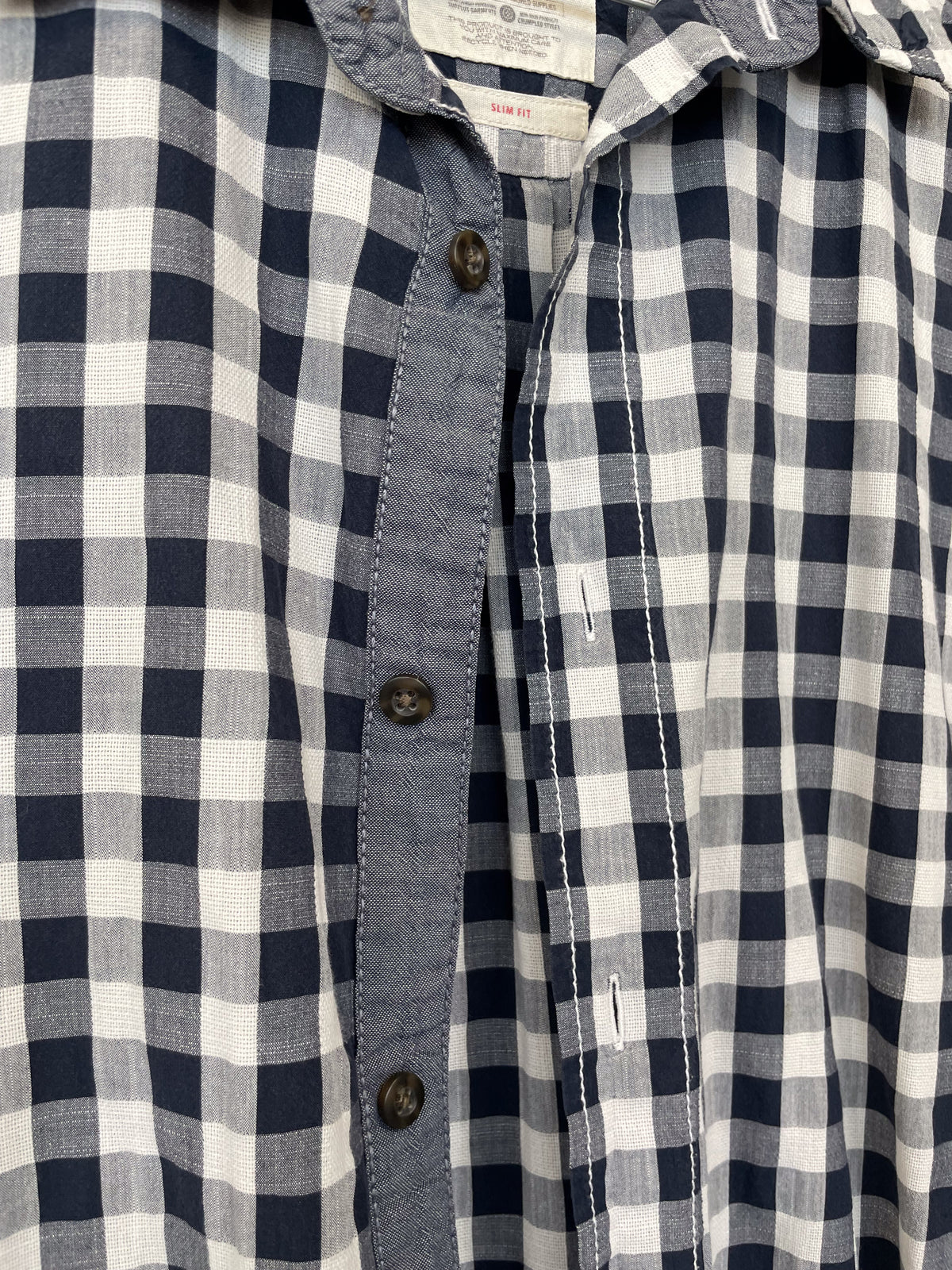 Rūtains T-krekls / Slim fit / ESPRIT