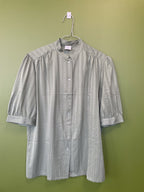 Zaļa retro, vintage blūze / M/L izmērs