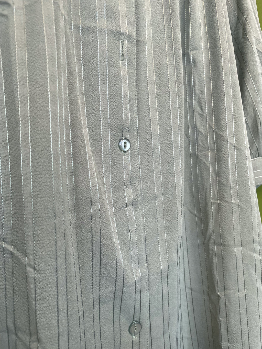 Zaļa retro, vintage blūze / M/L izmērs