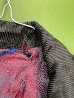 Baltman žakete melna velveta XL