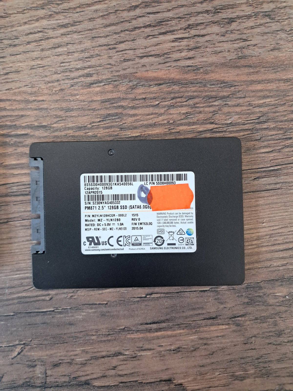 2.5" SATA SSD