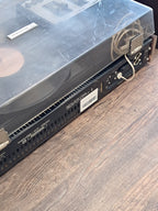 Retro plašu atskaņotājs ar skaļruņiem Radiotehnika