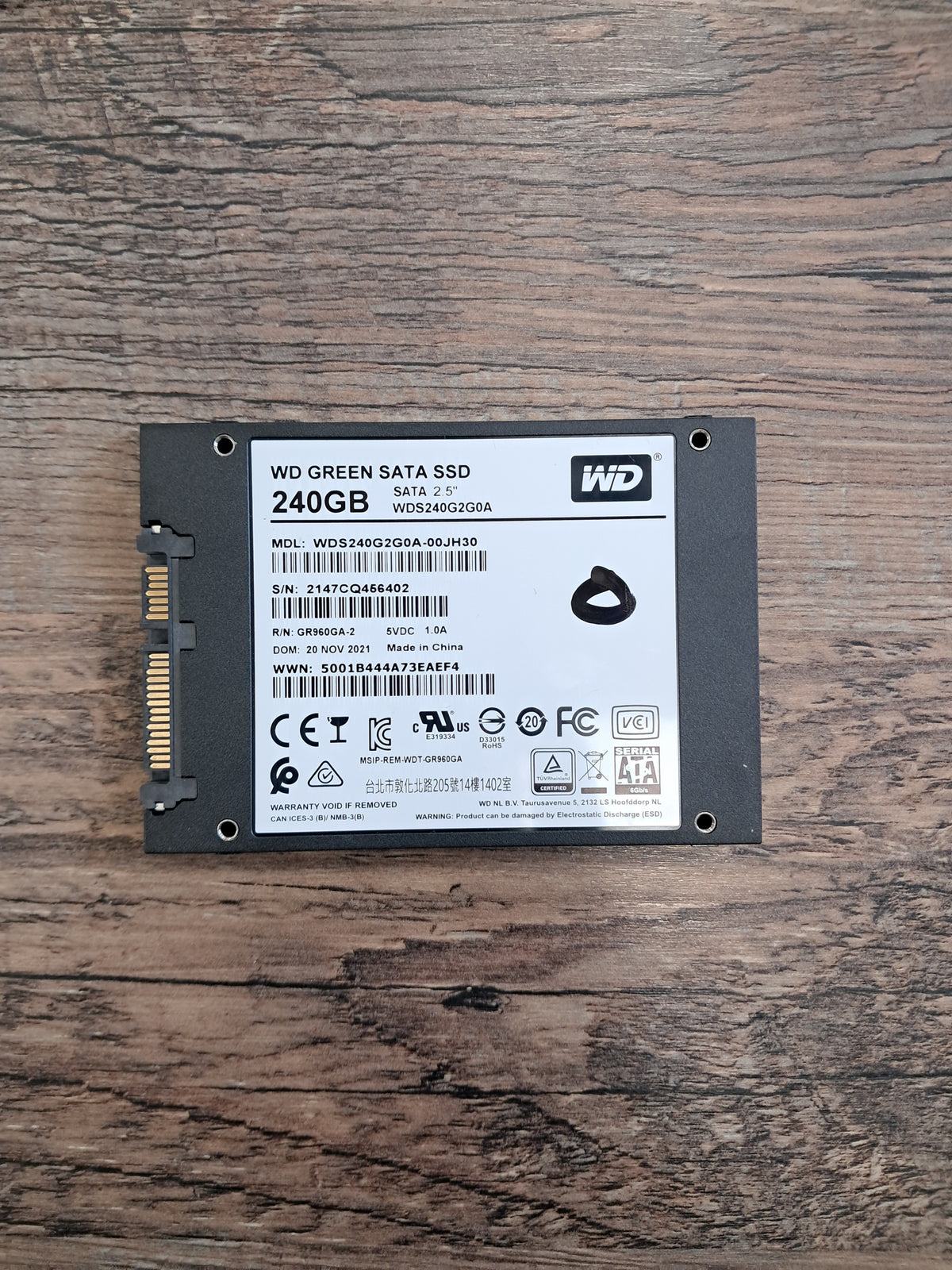 SSD SATA 2.5" 240GB