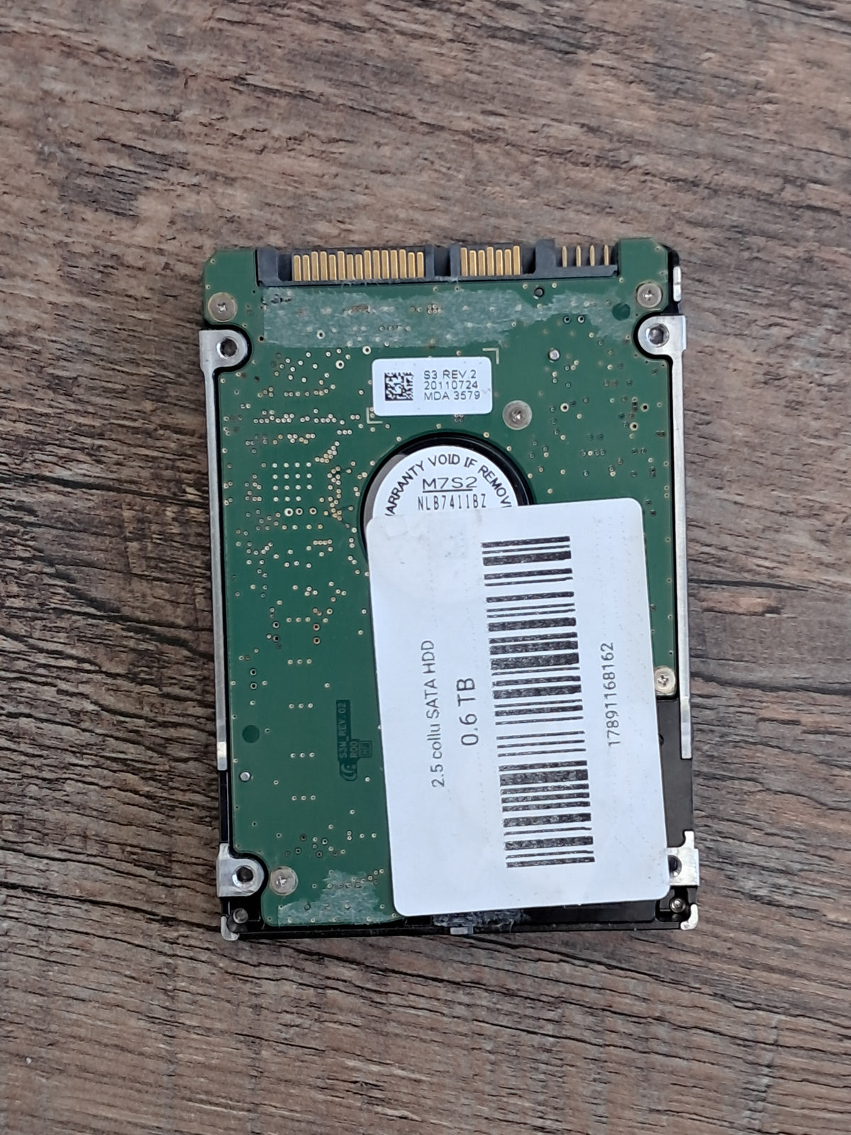 2.5 collu SATA HDD