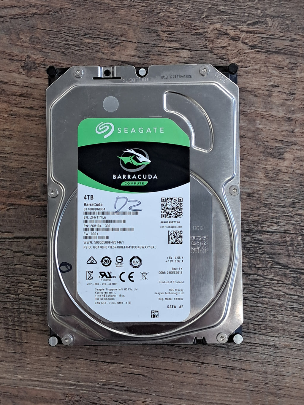 3.5 collu SATA HDD