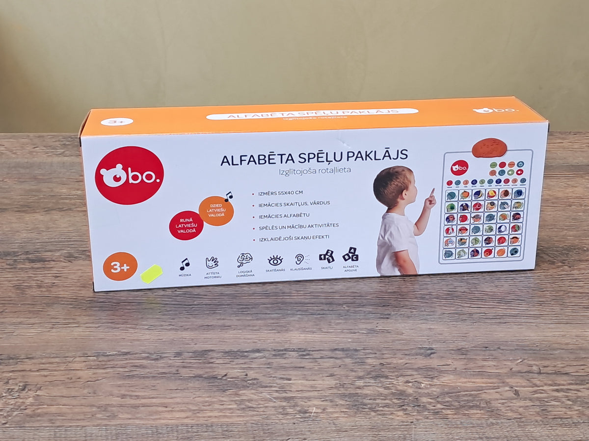 Alfabēta spēļu paklājs