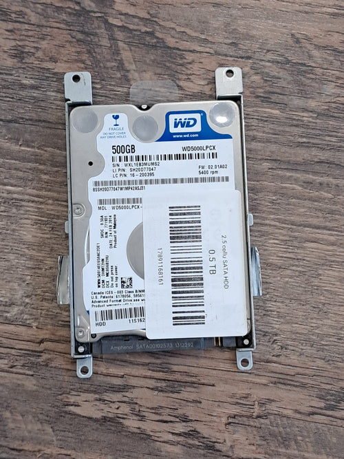 2.5 collu SATA HDD