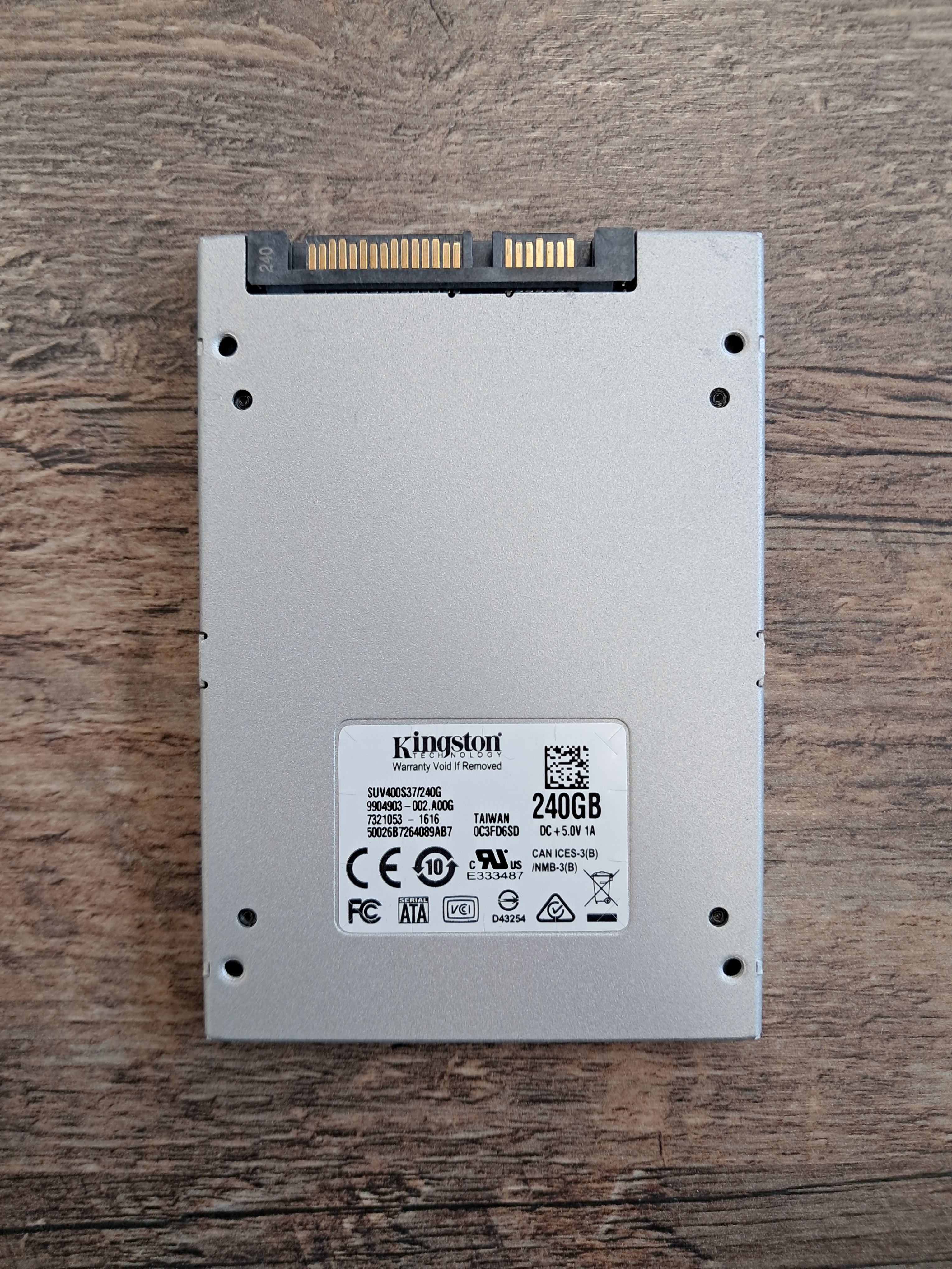 SSD SATA 2.5" 240GB